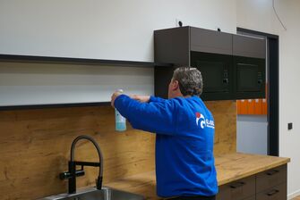 Bauendreinigung durch die Firma GLASKLAR Gebäudereinigung