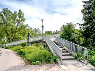 Martin-Roth-Brücke über den Altrhein in Riedstadt-Erfelden