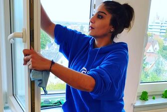 Fensterreinigung durch die Firma GLASKLAR Gebäudereinigung