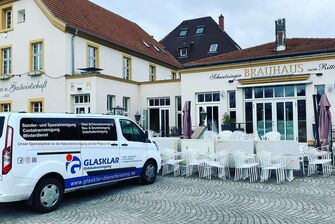 GLASKLAR Gebäudereinigung im Einsatz