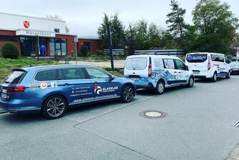 GLASKLAR Gebäudereinigung im Einsatz