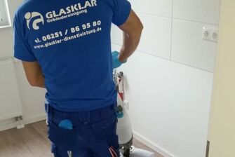 GLASKLAR Gebäudereinigung im Einsatz