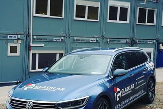 Container-Reinigung durch die Firma GLASKLAR Gebäudereinigung