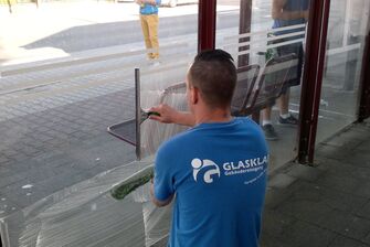 GLASKLAR Gebäudereinigung im Einsatz