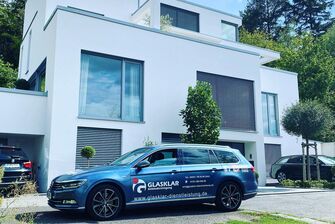 Privatkunden-Einsatz der Firma GLASKLAR Gebäudereinigung